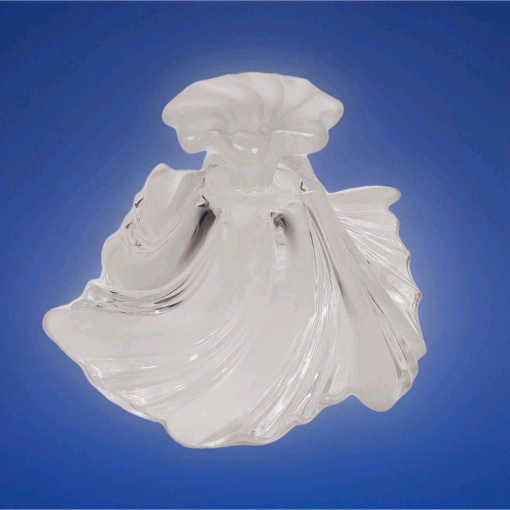 Mikasa Of Germany Belle Epoque Swirl Frosted Glass Pedestal Centerpiece Bowl 12 - Picture 5 of 10